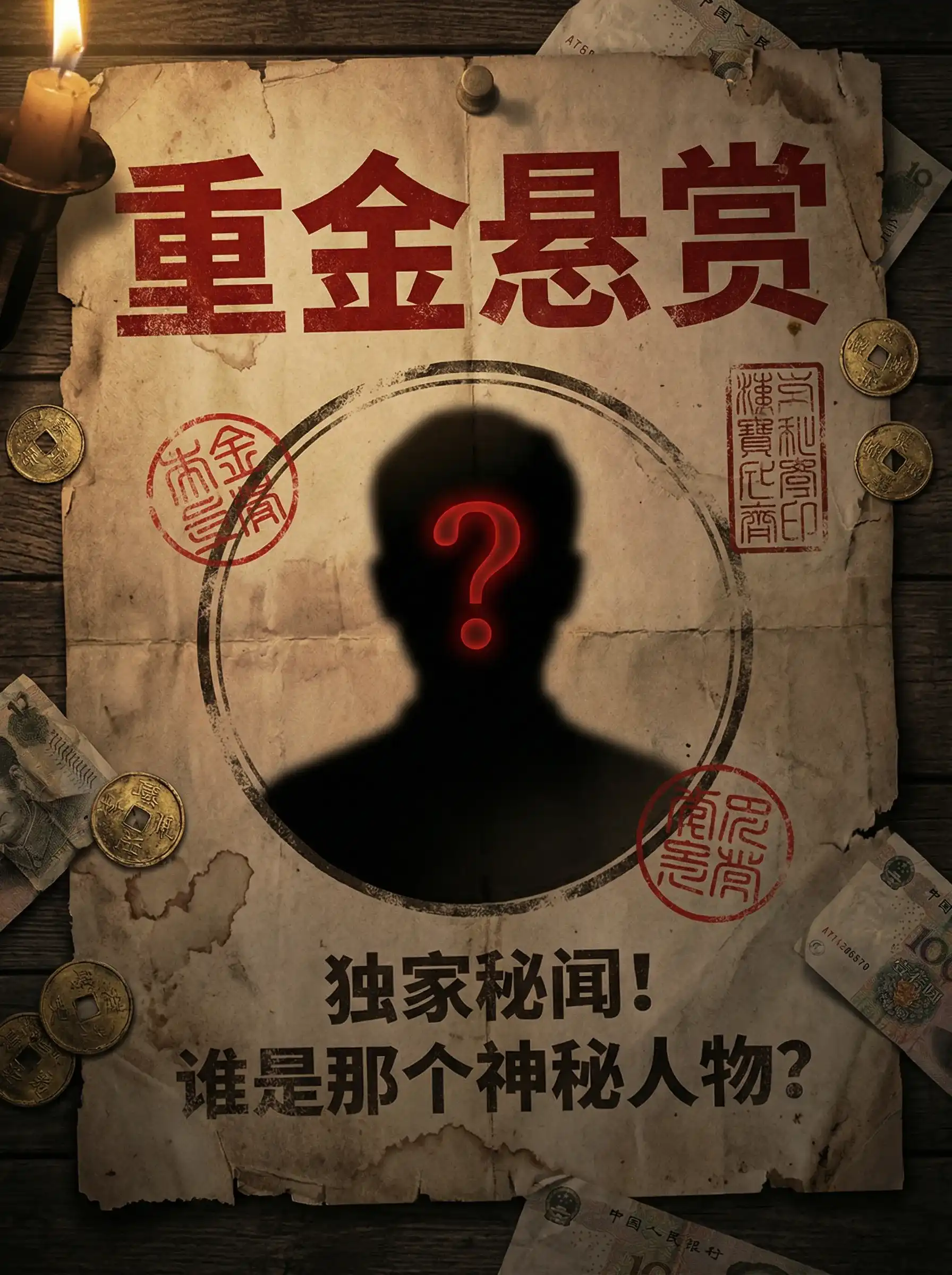 秘密入口线路一 - 重金悬赏线索征集令